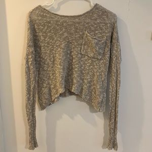 Hollister cropped sweater!